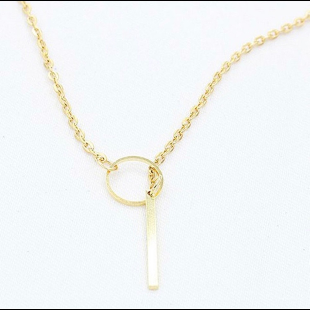 Bohemian geometric adjustable choker necklace - Picture 4 of 7